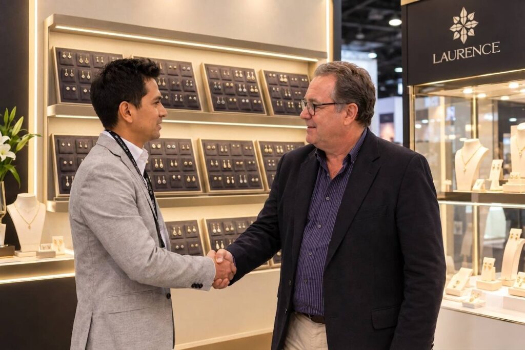 Joyas Laurence, joyeria peruana de oro 18K, presente en MadridJoya 2025
